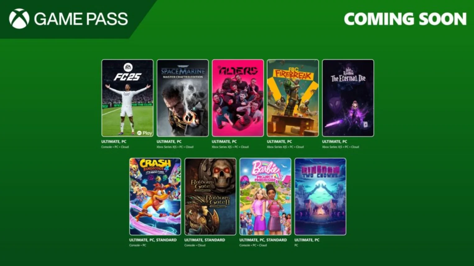 Хватаем Space Marine, The Alters и Crash Bandicoot 4 — пополнение Game Pass на начало июня