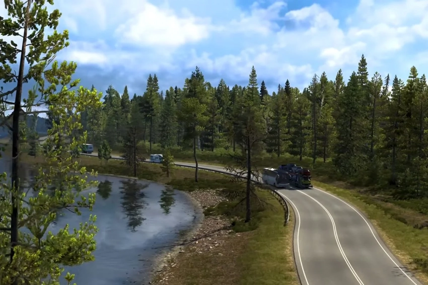 SCS Software показала свежий трейлер дополнения Nordic Horizons для Euro Truck Simulator 2