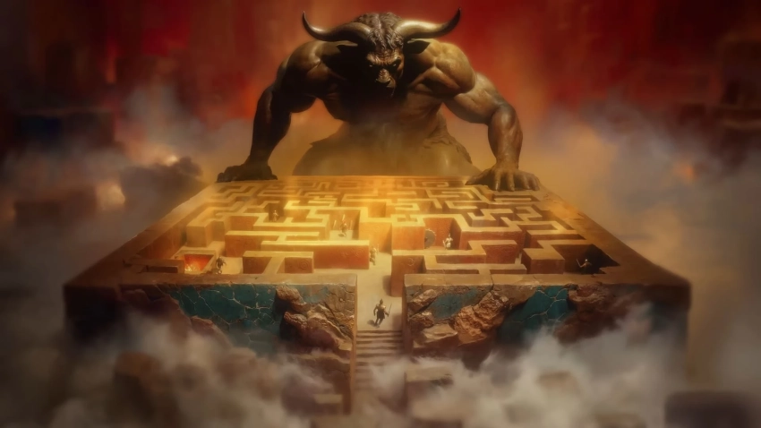 Авторы невышедшего рогалика Minos выпустили праздничный спин-офф Home A-Labyrinth